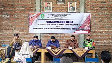 Musyawarah Desa Penyusunan RKPDes 2022 melalui MusrengbanDes 2021